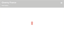 Tablet Screenshot of giverny-france.com